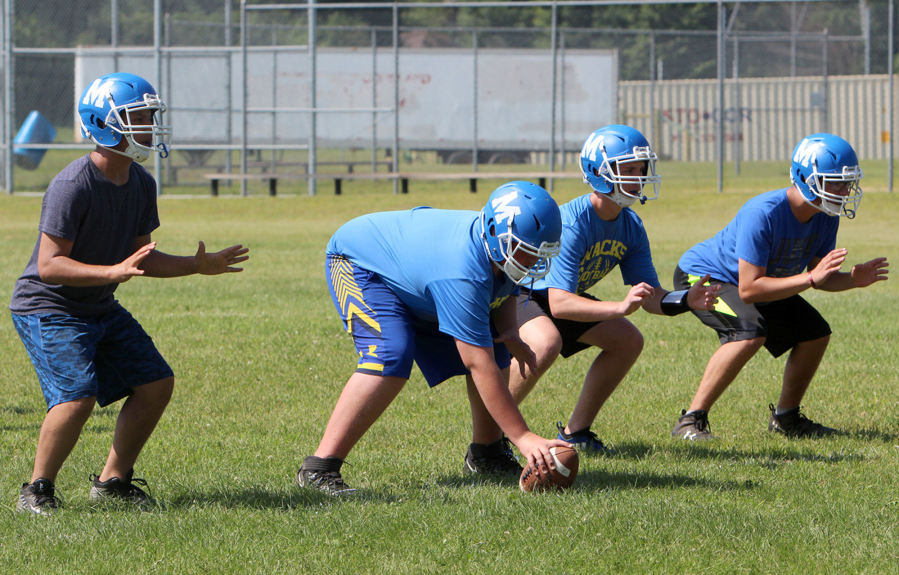 McDonell First Day of Football Practice 8-6-19